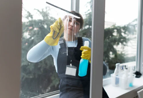 Nettoyage de vitres intérieures et extérieures à Gevry